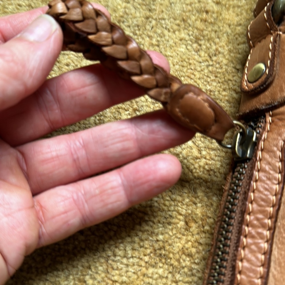Genuine leather purse made in India, excellent condition - Picture 2 of 8